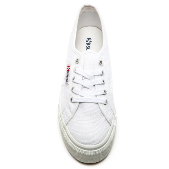 Superga 2790 Platform Sneaker in White – NWT Size 6 Women's - Picture 4 of 7